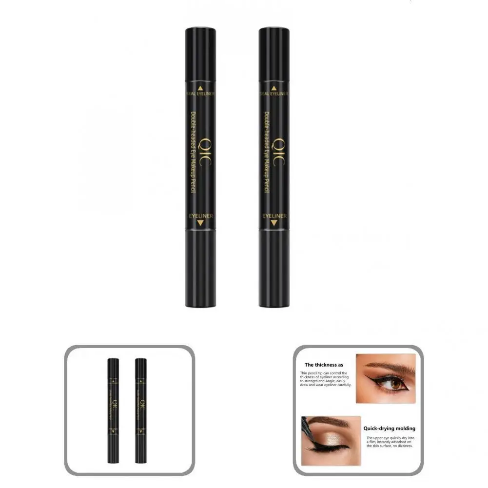 

Подводка для глаз, устойчивая к поту, портативная жидкая невязкая Женская Черная Подводка для глаз