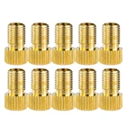 4 шт. высокое качество адаптер клапана велосипеда DV,SV (Dunlop, французский клапан) к AV (автомобильный клапан) с велосипедными аксессуарами Rin