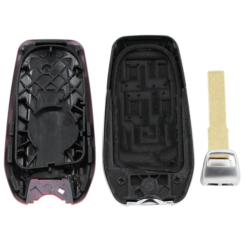 Новинка сменный умный Роскошный чехол KEYECU для автомобильного ключа