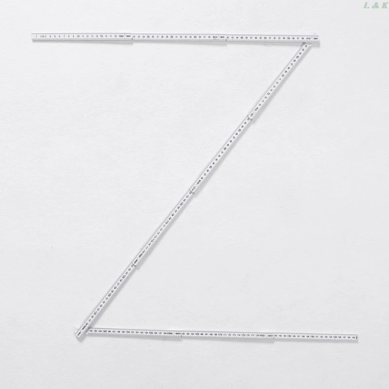 1 м 2 10 частей складные плотники линейка легкий компактный измерительный карандаш