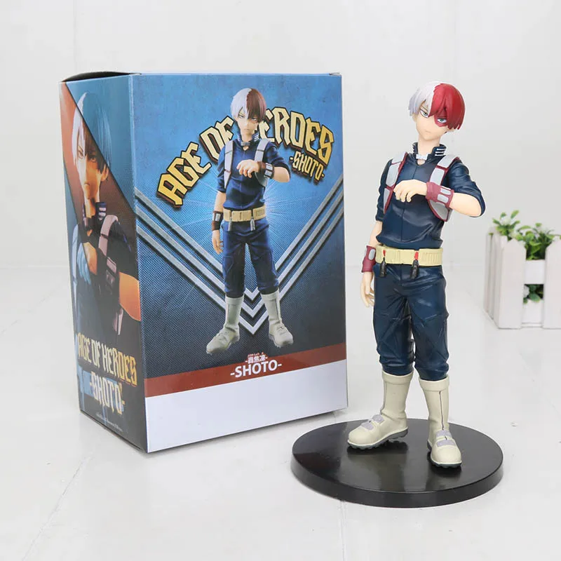 My Hero Academy Figure Toy Vol1. Smack Midoriya izku Shouto Todoroki Katsuki Boku no Hero Academy модель фигурные игрушки 16 см - Цвет: 10 in box