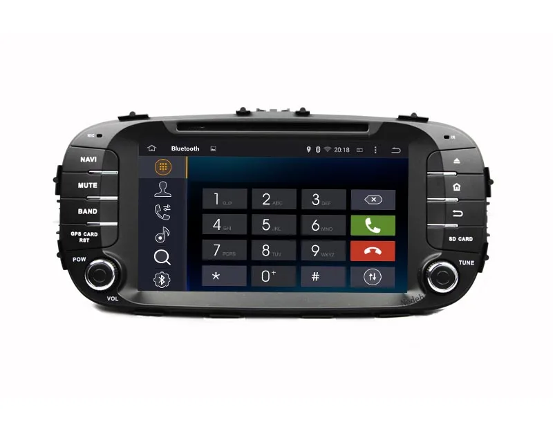 2 din Восьмиядерный 4G RAM + 64G ROM Android 9 0 автомобильный DVD GPS плеер для Kia Soul 2014 - 2018