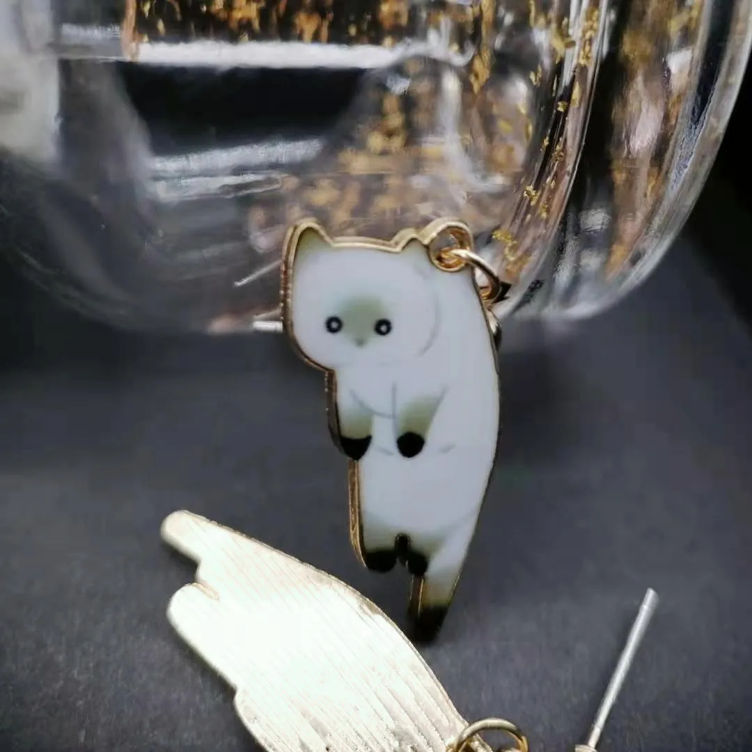 Японская и Корейская Сережка с героями мультфильмов для милых