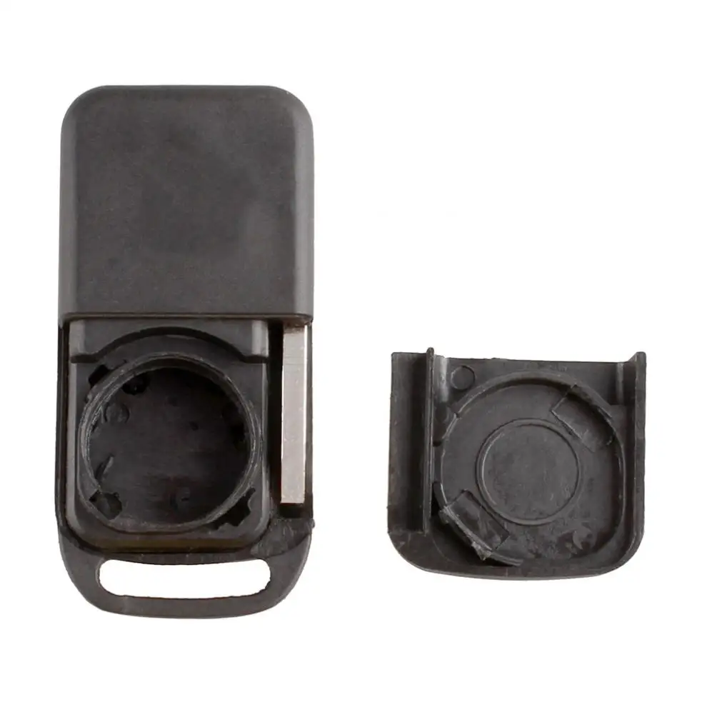 Черный 1 кнопочный раскладной чехол для автомобильного ключа с дистанционным