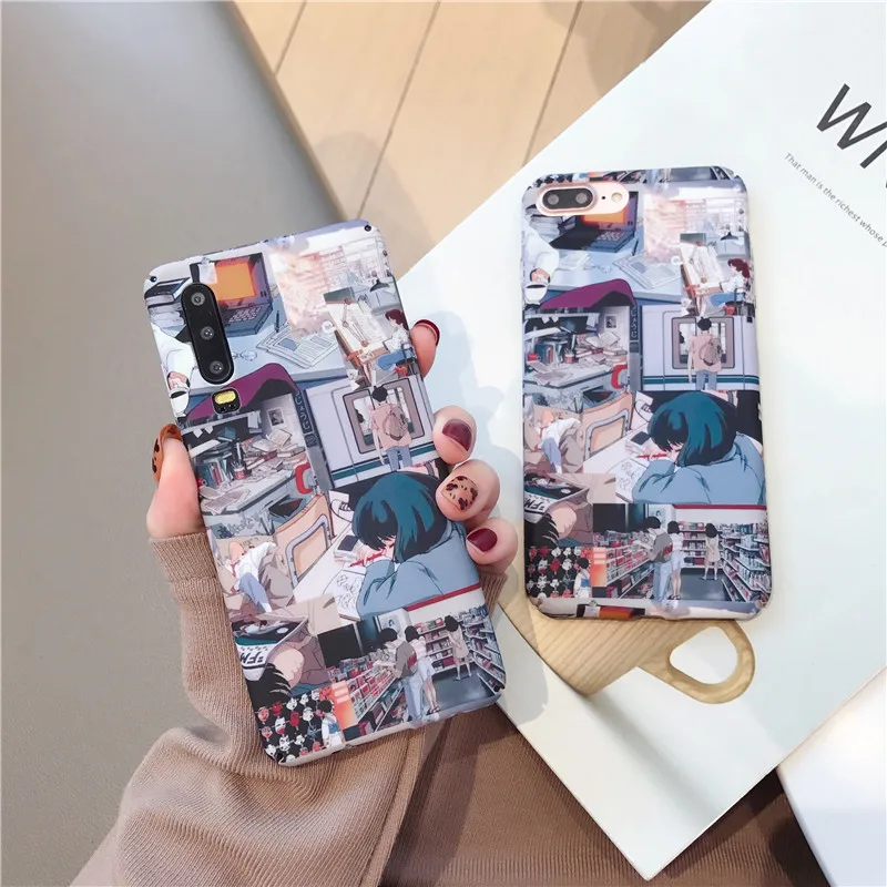 Мягкий чехол в японском стиле для iphone 6 6S 7 8 PLUS X 10 пластиковый с рисунком лисы 11 Pro XS