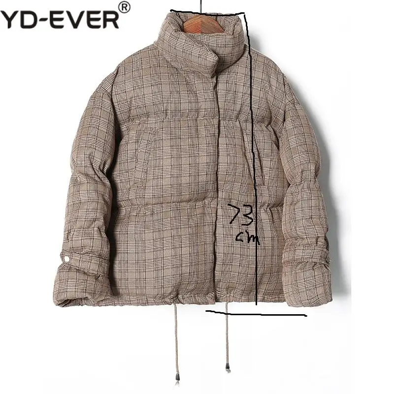 Женская хлопковая одежда новая Корейская версия свободного кроя плотная зимняя