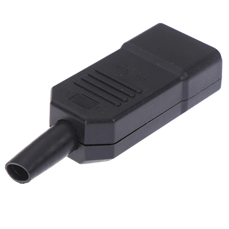 

3 Pin IEC 320 C14 Male Plug Rewirable Power Connector Socket AC Panel Socket 250V 10A
