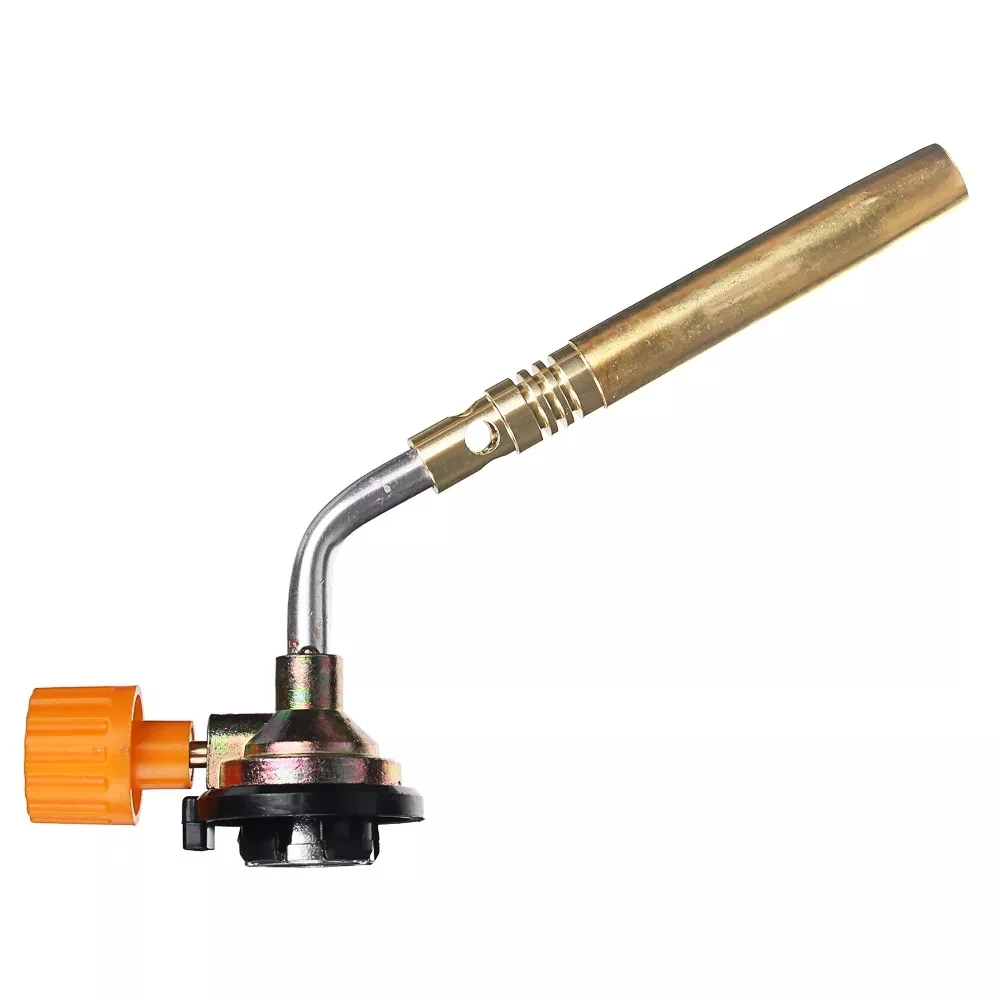 Горелка газовая к баллону с цанговым захватом ЧИНГИСХАН узкое удлиненное сопло