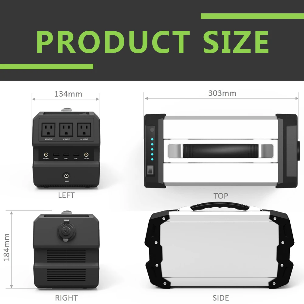 Популярная домашняя портативная электростанция для зимнего сезона