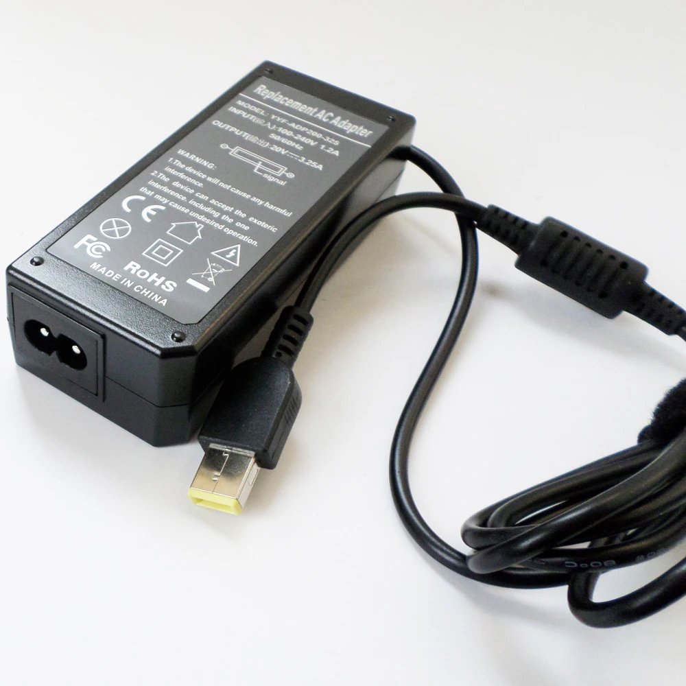 Новый адаптер переменного тока с USB-разъемом 65 Вт зарядное устройство шнур