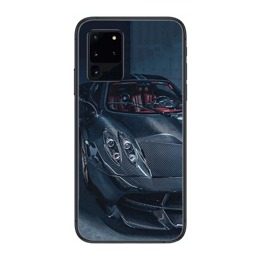 

Custom made Pagani Top sports car Supercar Phone case Phone cover hull For SamSung Galaxy S 6 7 8 9 10 20 Plus Edge E 5G L