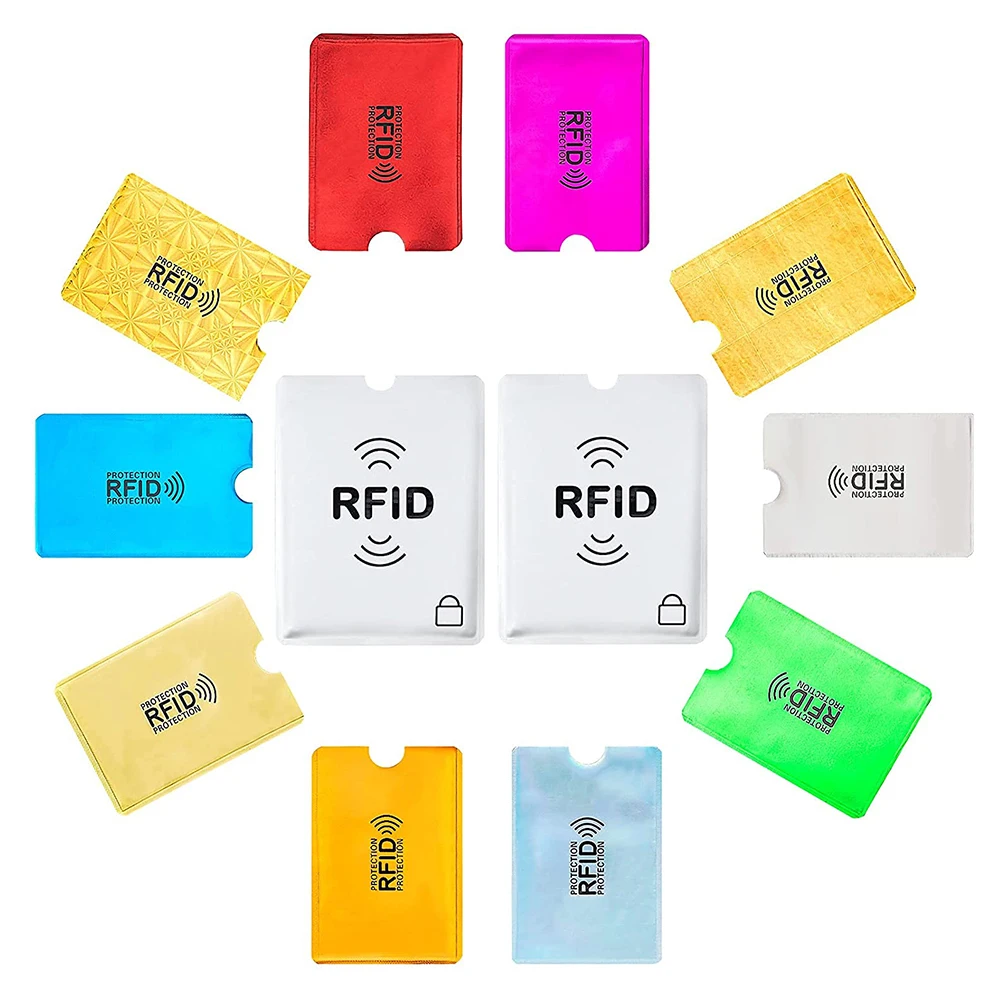 Фото RFID блокирующие рукава защита от кражи защищенные кредитные карты анти вор RFID блокирующие рукава защита от кражи защищенные кредитные карты анти вор
