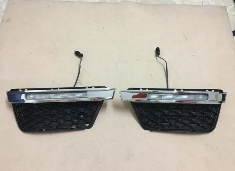 

Светодиодные фары Eosuns Drl для переднего бампера, передняя противотуманная фара для Mercedes-benz c Class C63 Amg W204