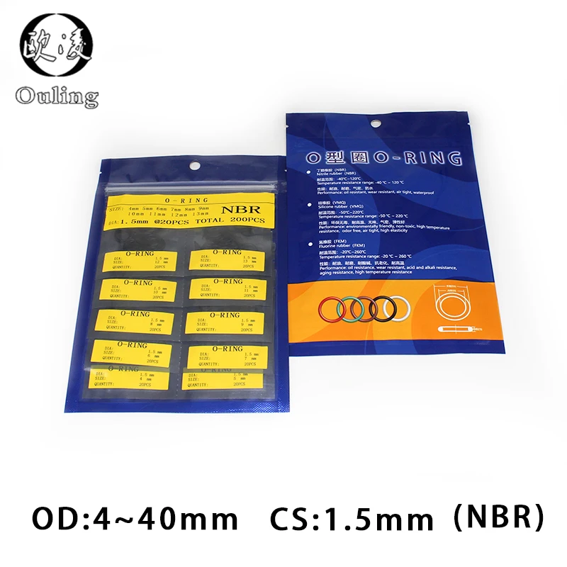 Уплотнительное кольцо NBR CS1.5mm