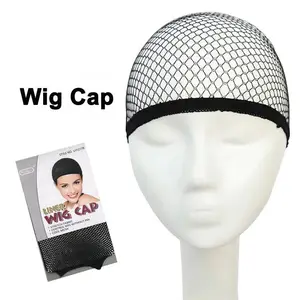 Image for Stretchable Elastic Hair Net Black Weaving Cap Sno 