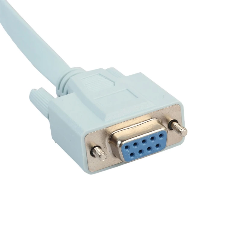 Кабель-переходник для консоли Cisco RJ45 Cat5 Ethernet-порт Rs232 DB9 COM последовательные