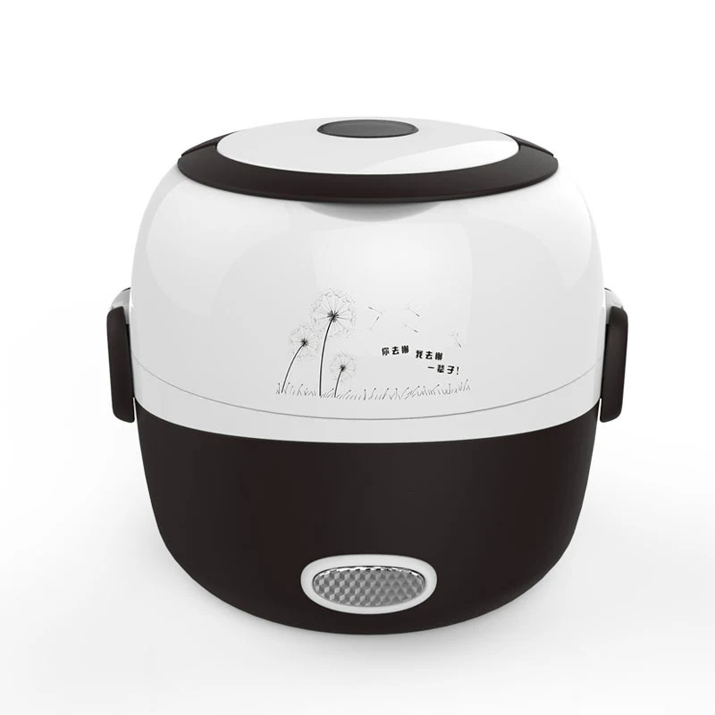 Мини рисоварка теплоизоляция электро ланч бокс 2 слоя портативный Пароварка
