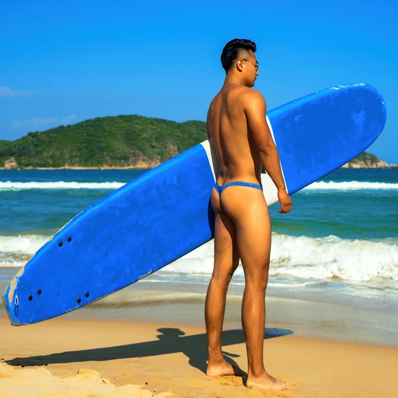 

2020 Brand Mens swim surfing beach Briefs Board shorts swimming wear for mens swimwear swimsuit bathing suit Denim printing