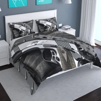 autumn and winter csgo pattern bedding quilt cover pillowcase 2 3pcs single double bed duvet cove queen size bed sheets set