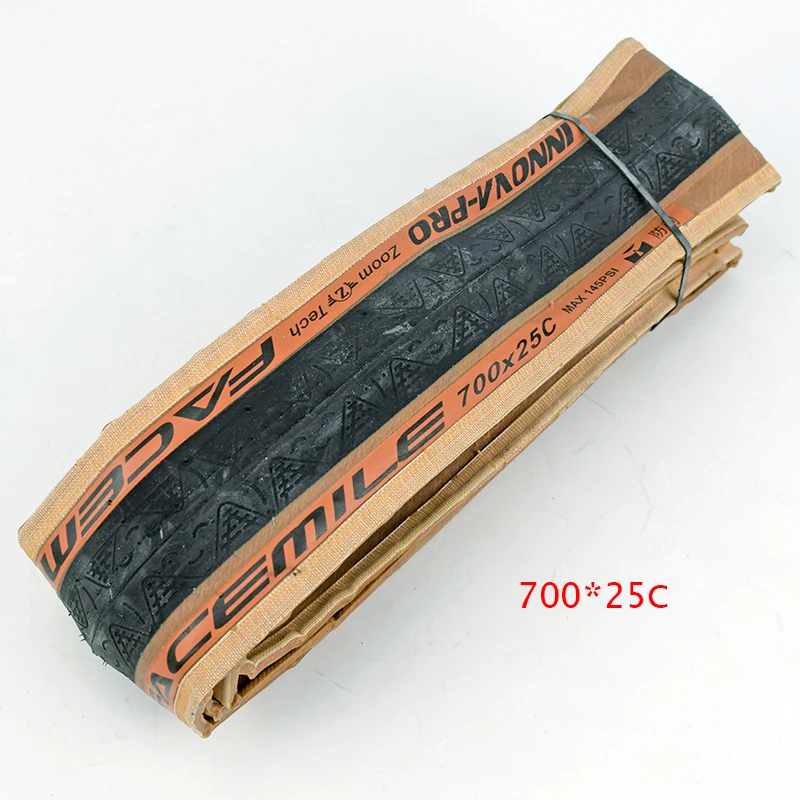 Сверхлегкие шины для шоссейного велосипеда 209g, анти прокол 700* 23C 25C, 120 tpi, шины для шоссейного велосипеда 700, велосипедные шины 700C, велосипедные шины INNOVA - Цвет: 700 25C