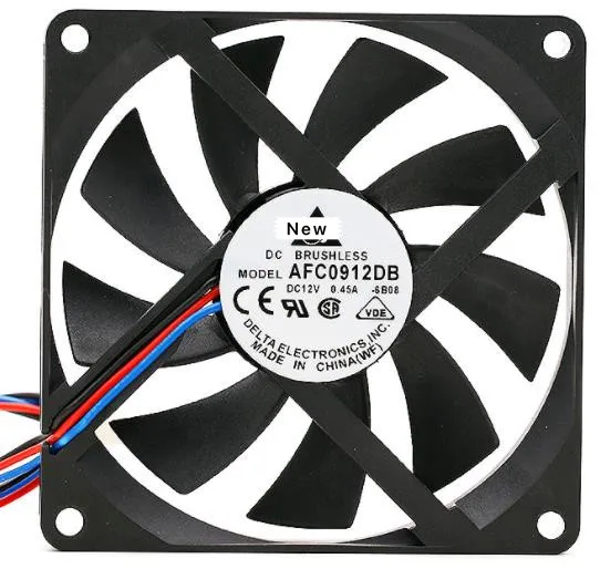 Вентилятор охлаждения сервера для DELTA AFC0912DB BM97 DC 12V 0.45A 90x90x15 мм | Электроника