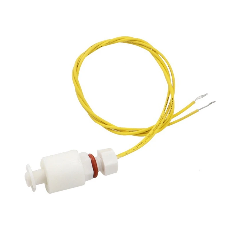 

Plastic PP Float Switch Fish Tank Liquid Water Level Sensor 10mm Automatic Level Controller Sensor White & Yellow 8mm
