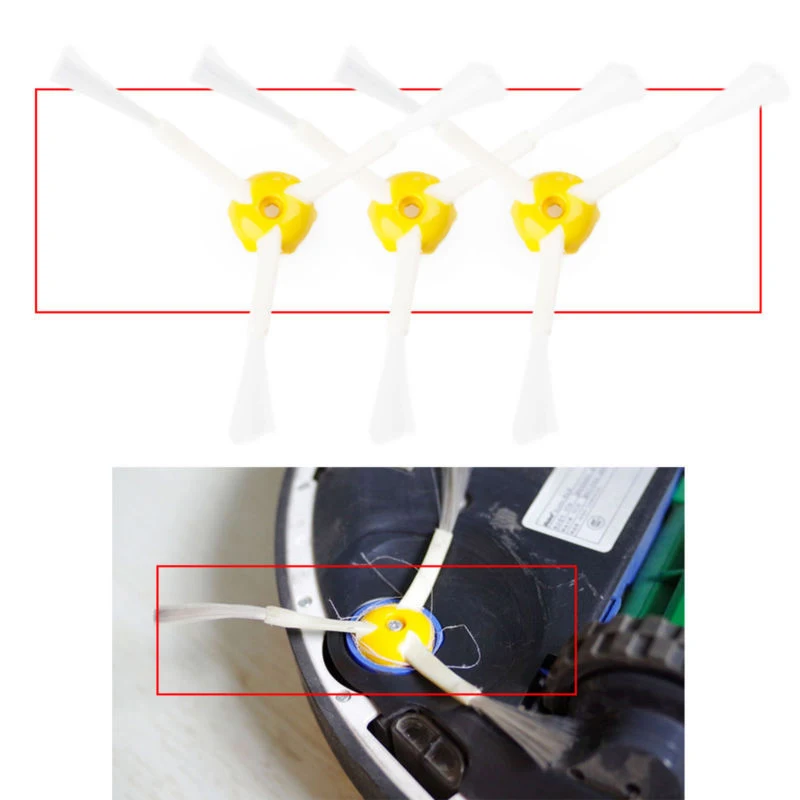 

\\tReplaces Robot Accessory Filters Brush Kit For IRobot Roomba VacuumCleaning