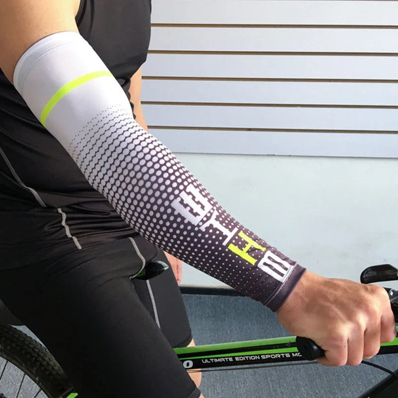 1 пара крутые мужские велосипедные рукава для бега защита от ультрафиолета