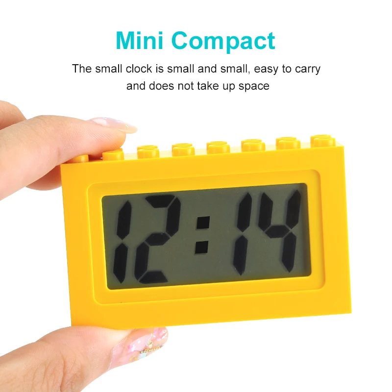 1 шт. блоки для самостоятельной сборки строительные город монтажный блок часы 2x4