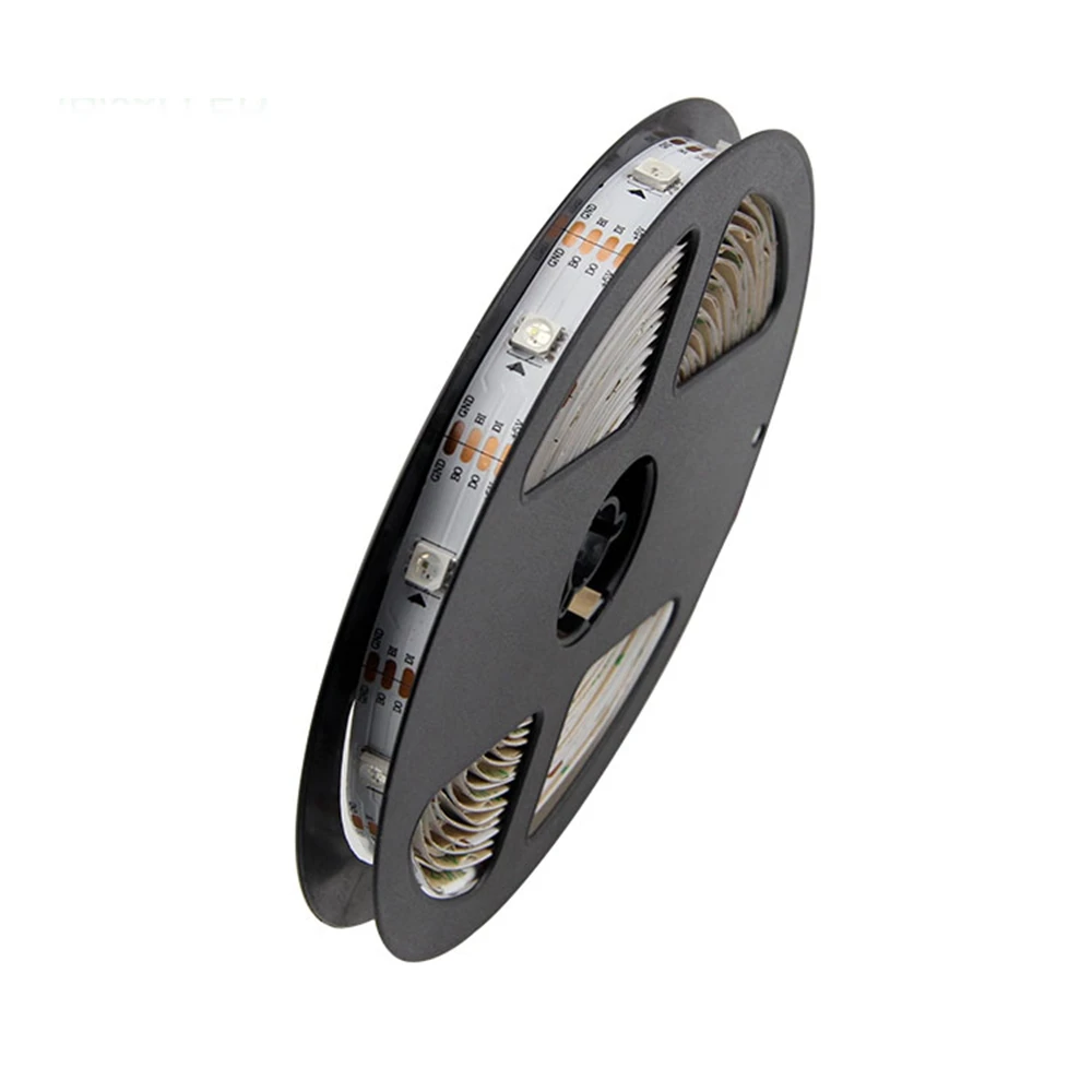 Адресуемая Светодиодная лента WS2813 5 в постоянного тока черно-белая печатная