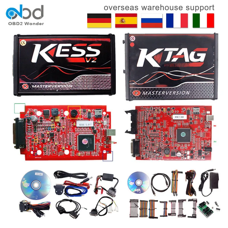 KESS V2 V5.017 K-TAG V7.020 Master EU ECU Программатор V2.47 KESS 5,017 K TAG V2.25 OBDII ECU чип тюнинговый инструмент онлайн работа