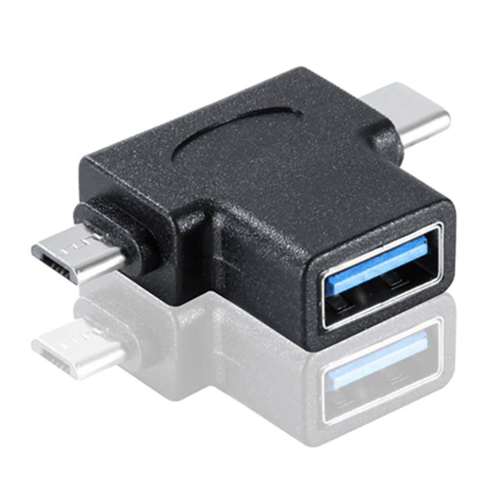 Угловой адаптер для кабеля USB C OTG 2 в 1 микро 3 0 A конвертер Android Google Nexus Samsung