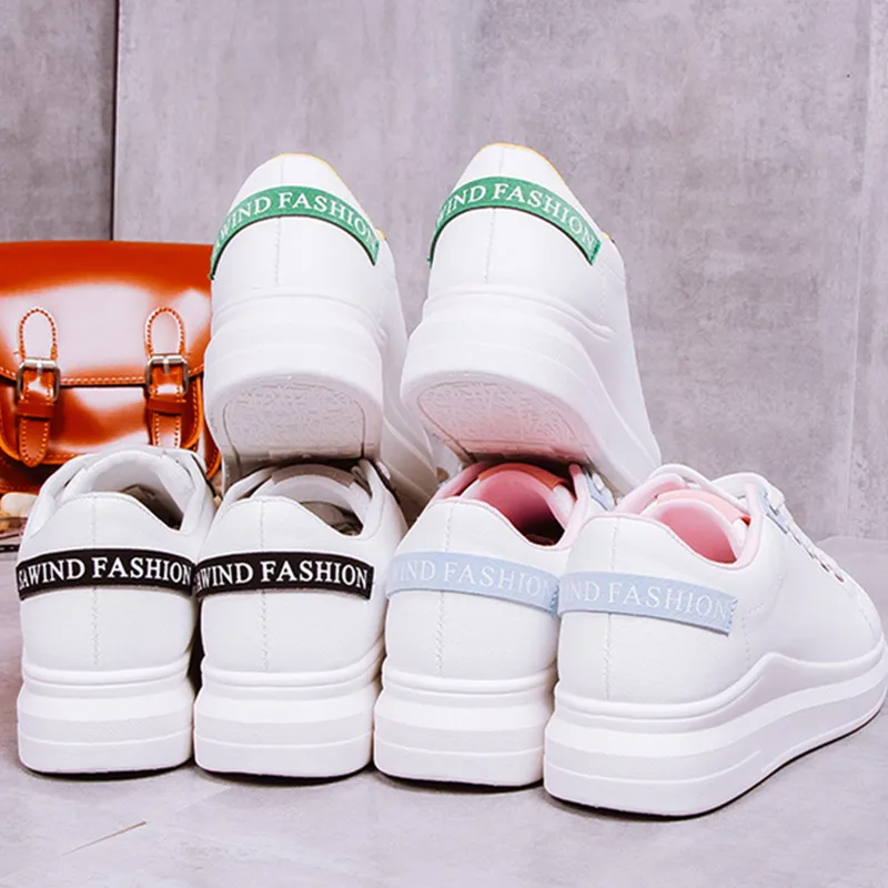 

Autumn Winter White Shoes Woman Casual Loafers Fashion Sneakers Women Warm Low-cut Shoes Ladies New High Quality Cotton Shoes