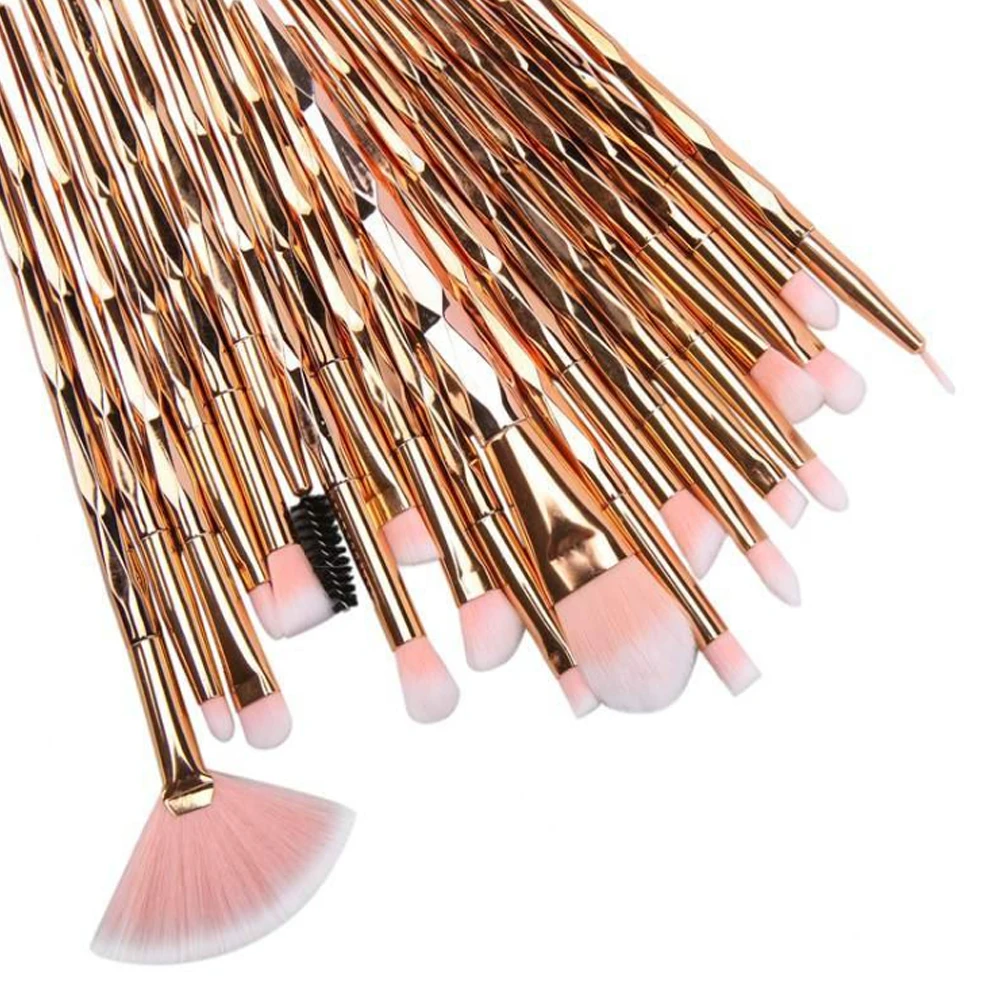 Набор кистей для макияжа кисти глаз 20 шт./компл. Алмазная кисть теней век