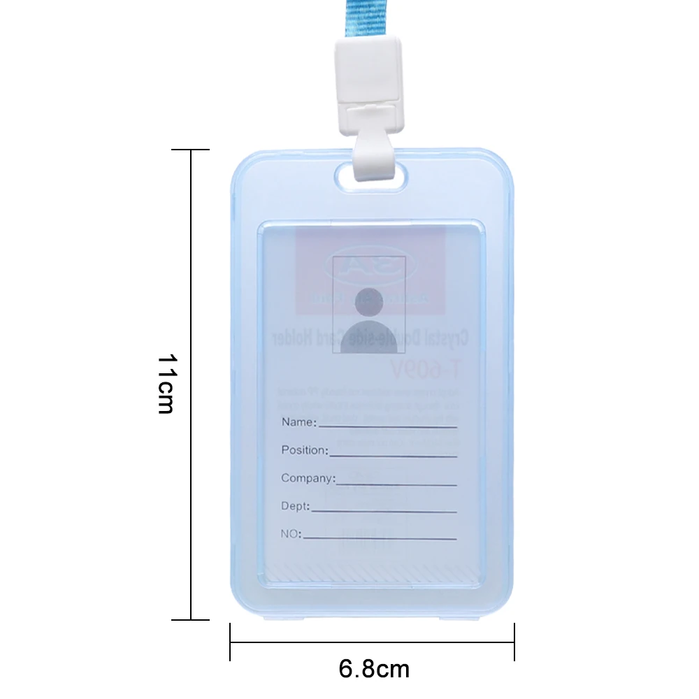 1pc transparent bank bus credit card holder cover storage card holders women men kids id name cards protector cover double sided free global shipping