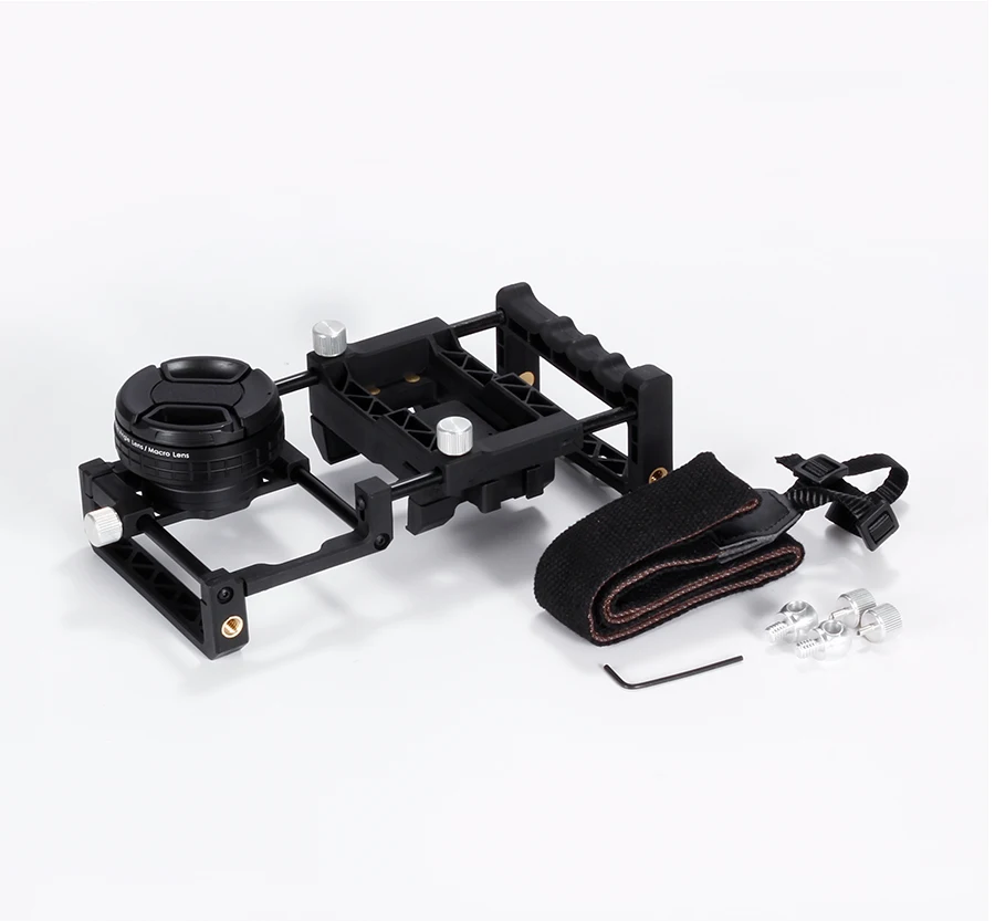 MAMEN фотосъемка комплект мобильный телефон стабилизатор Gimbal держатель с 0.45x 2 в 1