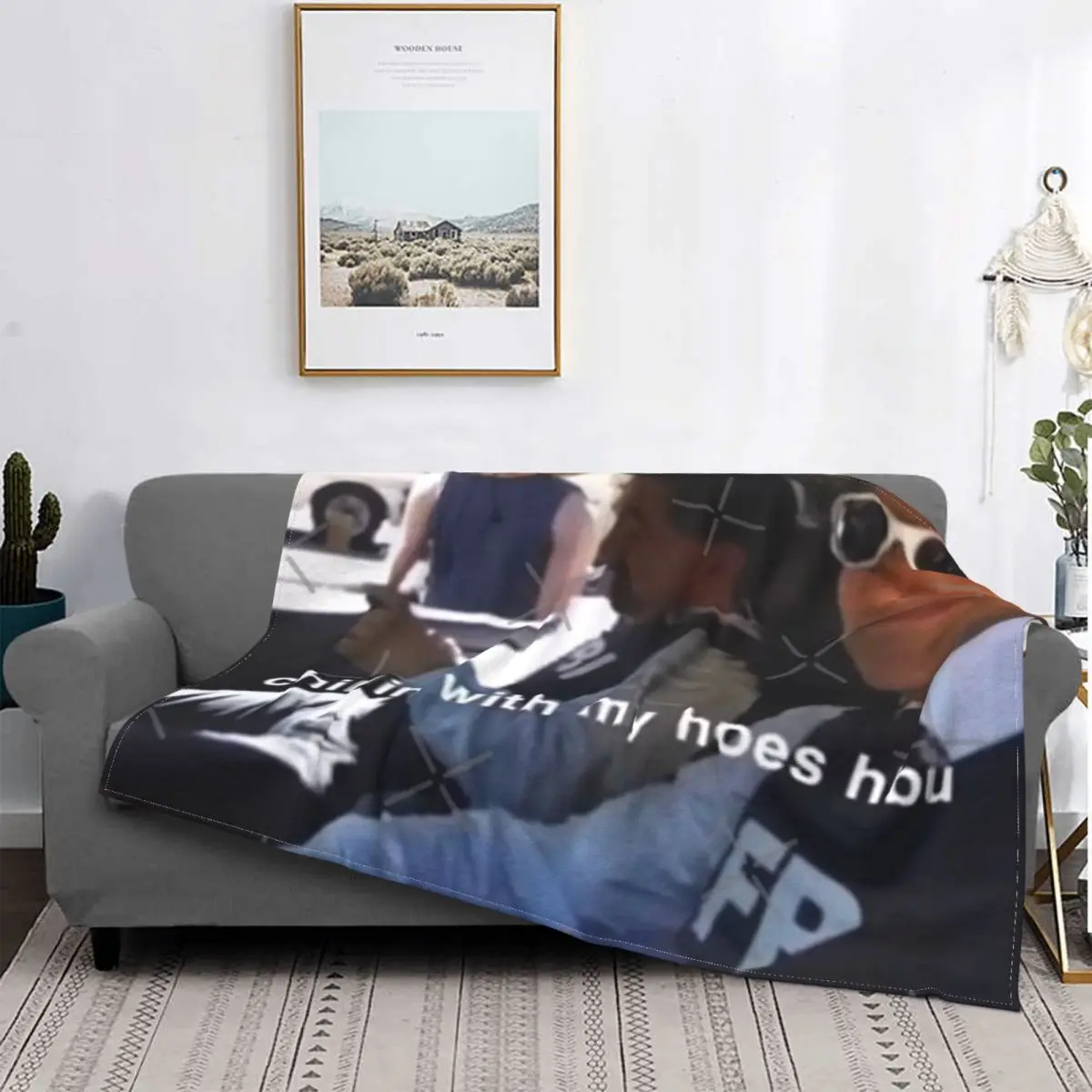 

Hotch-Manta a cuadros para cama, colcha con capucha, 90