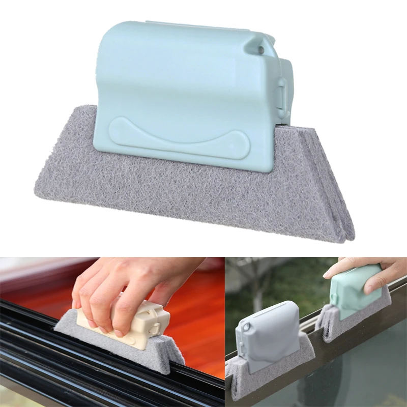 1 шт. креативная ручная щетка для чистки оконных канавок многофункциональная