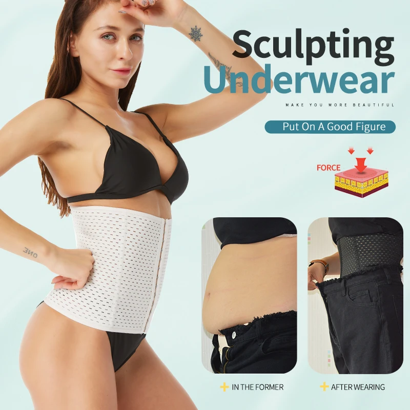 Бандажное послеродовое поддерживающее Платье футляр облегающее женское нижнее