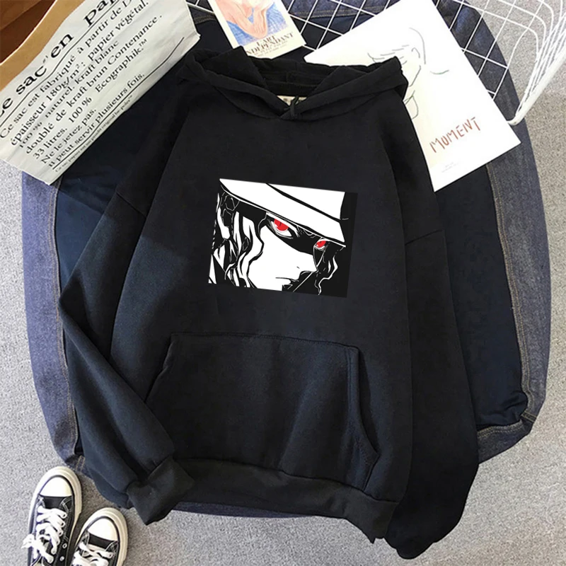 

Japanese Anime Demon Slayer Hoodies Women Harajuku Cartoon Kibutsuji Muzan Graphic Hoody Oversized Casual Harajuku Sweatshirt