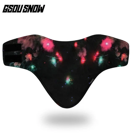 GSOU снег дети Лыжная Маска Дети Зимняя для лица мальчиков и девочек лыжный шарф