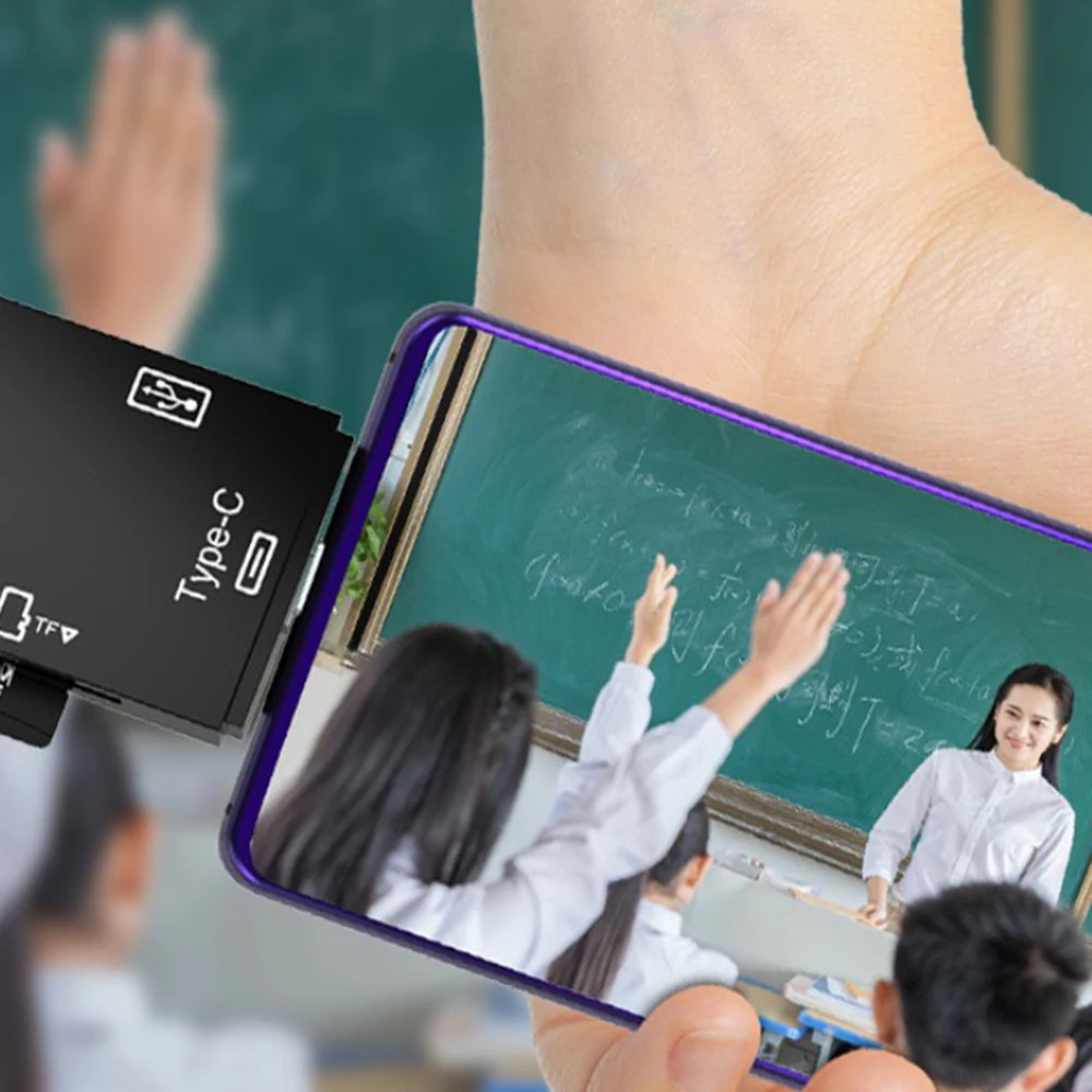 6 в 1 кард ридер usb2 0 микро usb 2 0 тип с р