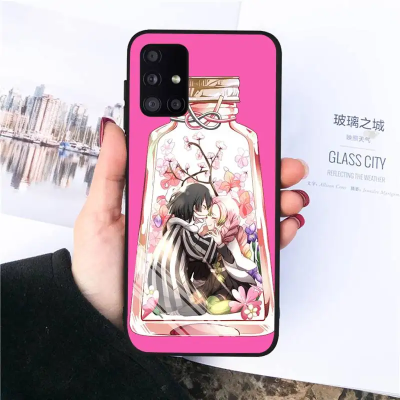 

Popular Demon Slayer Phone Case For Samsung galaxy S 7 8 9 10 20 edge A 6 10 20 30 50 51 70 note 10 plus