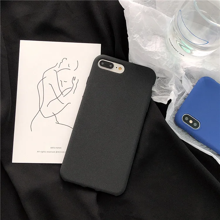 Матовый фиолетовый однотонный Мягкий ТПУ чехол Gimfun для IPhone 12 11 Pro Max 6s 7 8 Plus Xs XR