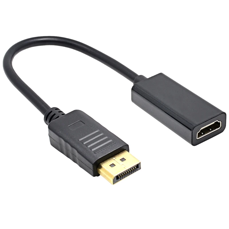 Dp-hdmi-совместимый кабель-адаптер штырь-гнездо для ноутбука ПК дисплейного порта