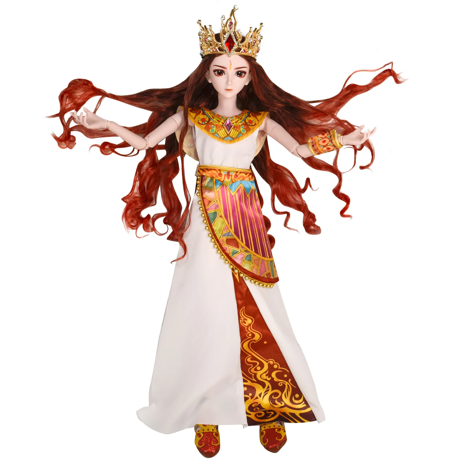 Шарнирная кукла EVA BJD 24 дюйма 1/3 60 см 20 Вулкан механическая шарнирная с полным