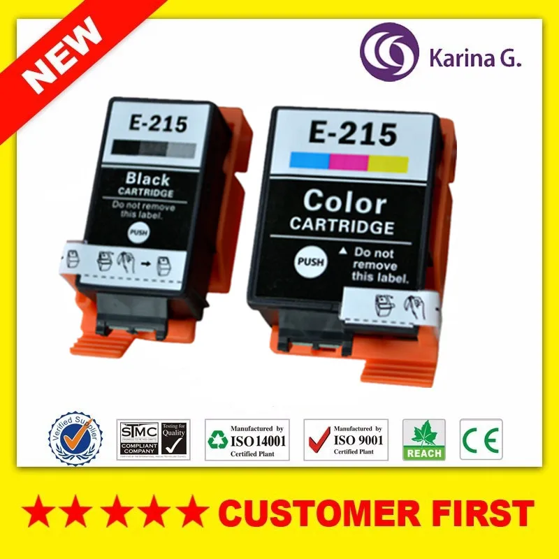 Совместимый с Epson T215 E 215 чернильный картридж костюм для EPSON WorkForce WF 100 и т.