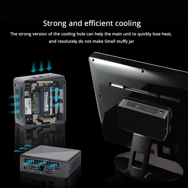 Intel NUC NUC8i3BEK Mini PC Dual-Core i3-8109U DDR4 M.2 SSD Windows 10 Pro Wifi Bluetooth 4K Office Gaming Desktop Computer | Компьютеры и