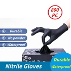 Одноразовые прозрачные перчатки Wonderlife из ПВХ, черные и синие, без пудры, для кухни, aliexpress, 100 шт.