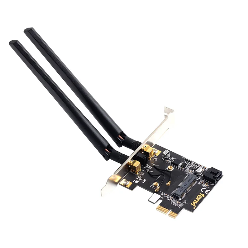 Беспроводная сетевая мини-карта PCI-E Intel 7260 Bluetooth4.0 для настольного ПК PCIE адаптер